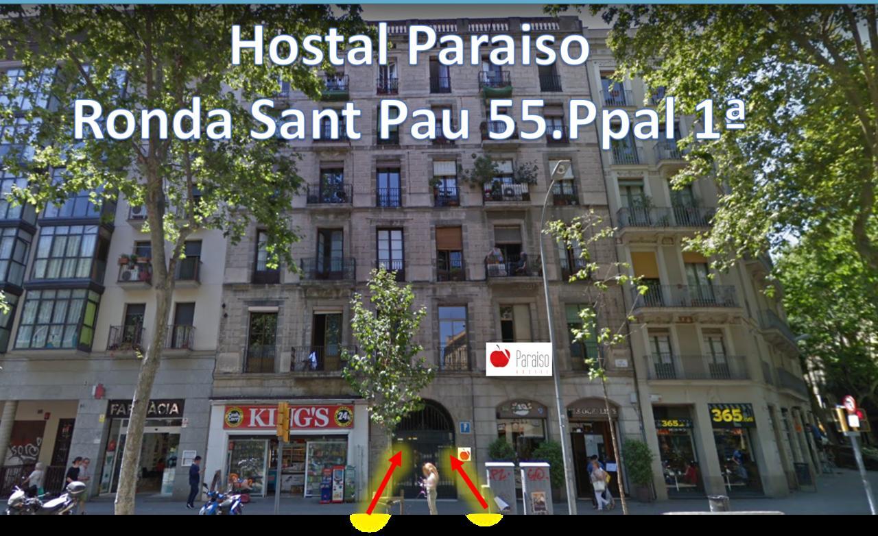 Paraiso Hostel Barcelona Eksteriør bilde
